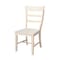 International Concepts Set of 2 Hammerty Chairs, Unfinished C-36P - alternate 1
